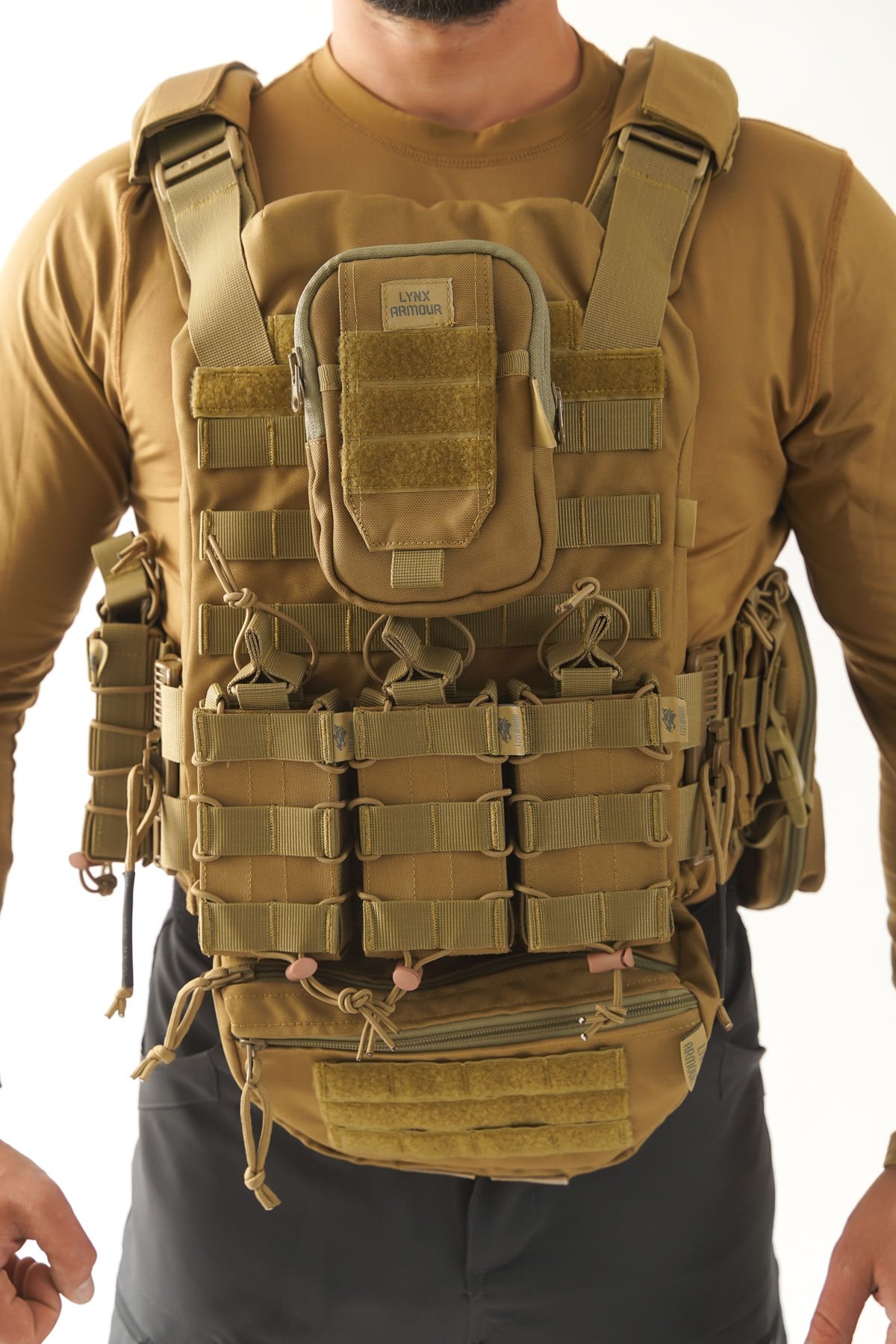 LYNX ARMOUR® Hücum Yeleği, Model-4, Coyote