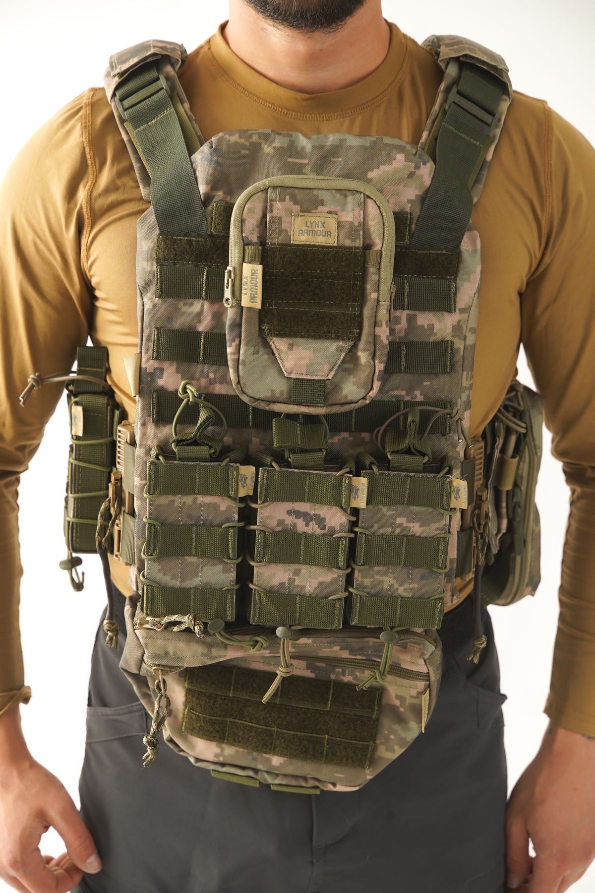 LYNX ARMOUR® Hücum Yeleği, Model-4, Multicam
