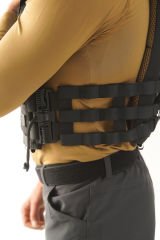 LYNX ARMOUR® Hücum Yeleği, Standart, Siyah