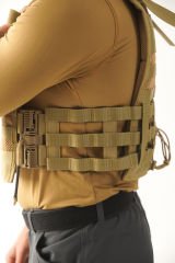 LYNX ARMOUR® Assault Vest, Standard, MESH COYOTE