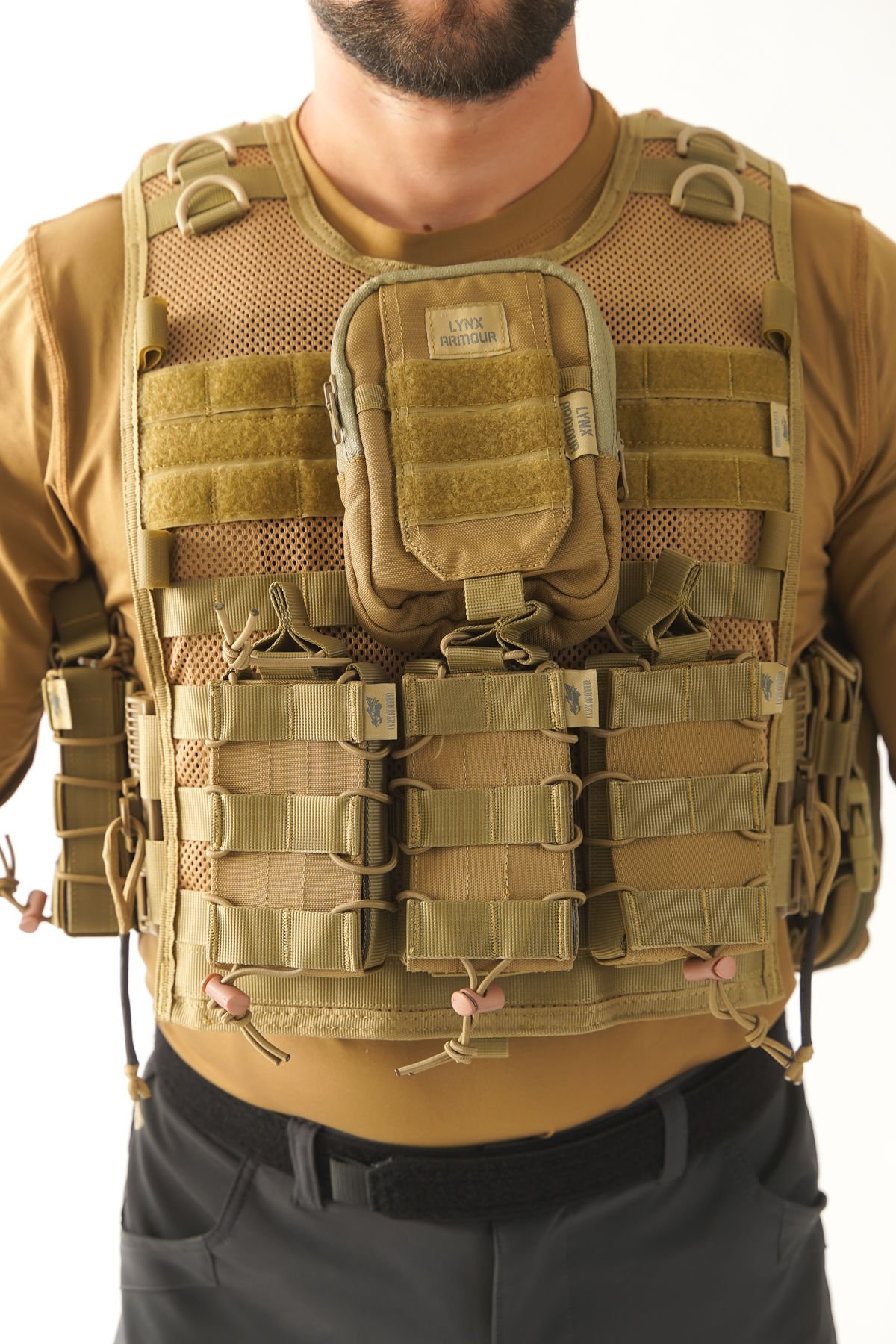 LYNX ARMOUR® Hücum Yeleği, Model-2, Coyote FİLE
