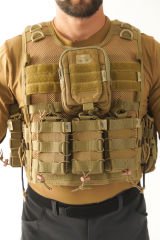 LYNX ARMOUR® Hücum Yeleği, Model-2, Coyote FİLE